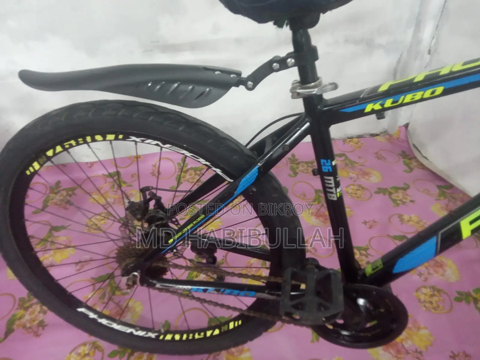 ফিনিক্স নন গিয়ার সাইকেল ২৬ ইঞ্চি রাইড করার জন্য প্রস্তুত
