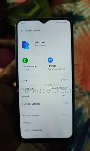 Oppo A17 64 GB Blue