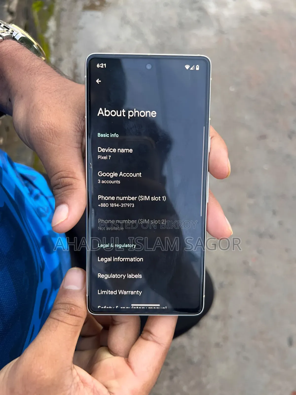 Google Pixel 7 128 GB Blue