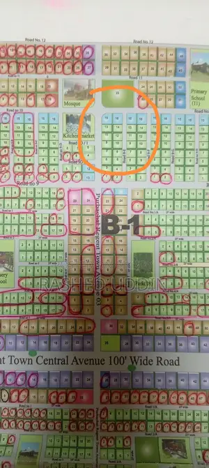 Purbachal Regent Town Plot Sale ( B - Block ) 4 Katha Land.