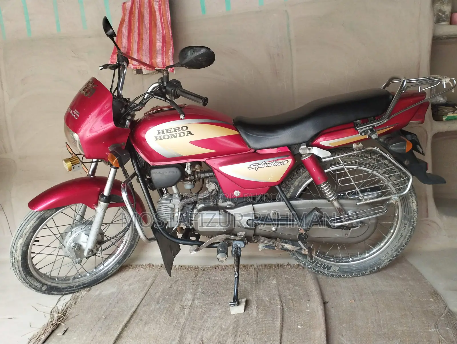 Hero Splendor Plus 2009 Red