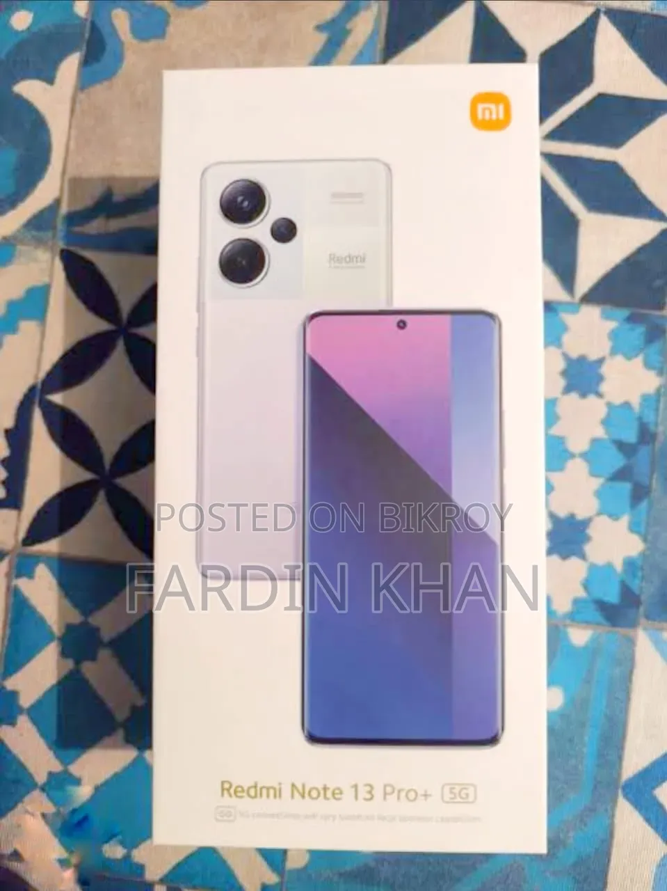 শাওমি রেডমি নোট ১৩ প্রো প্লাস ২৫৬ জিবি হোয়াইট