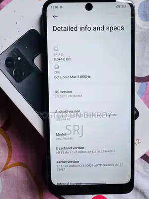 শাওমি রেডমি নোট ১২ ১২৮ জিবি কালো