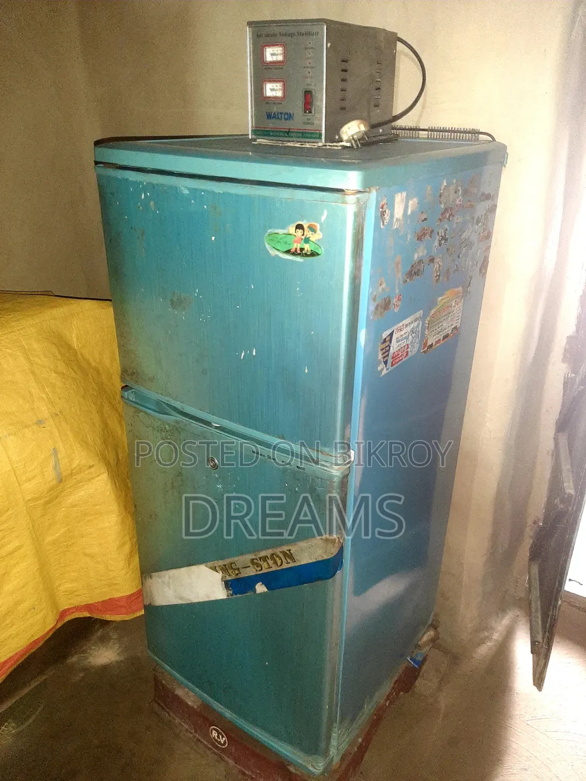 A refrigerator will be sold