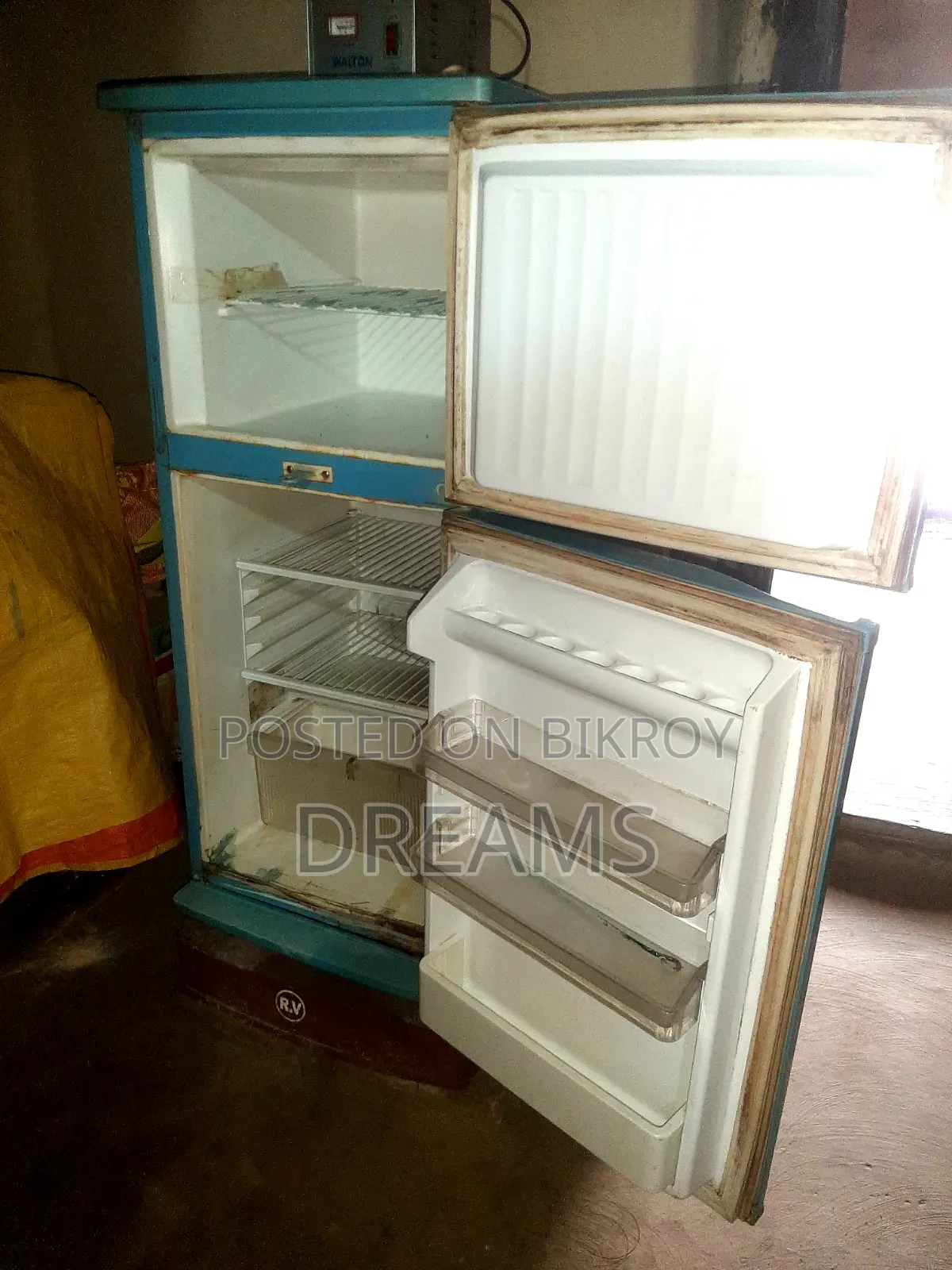 A refrigerator will be sold
