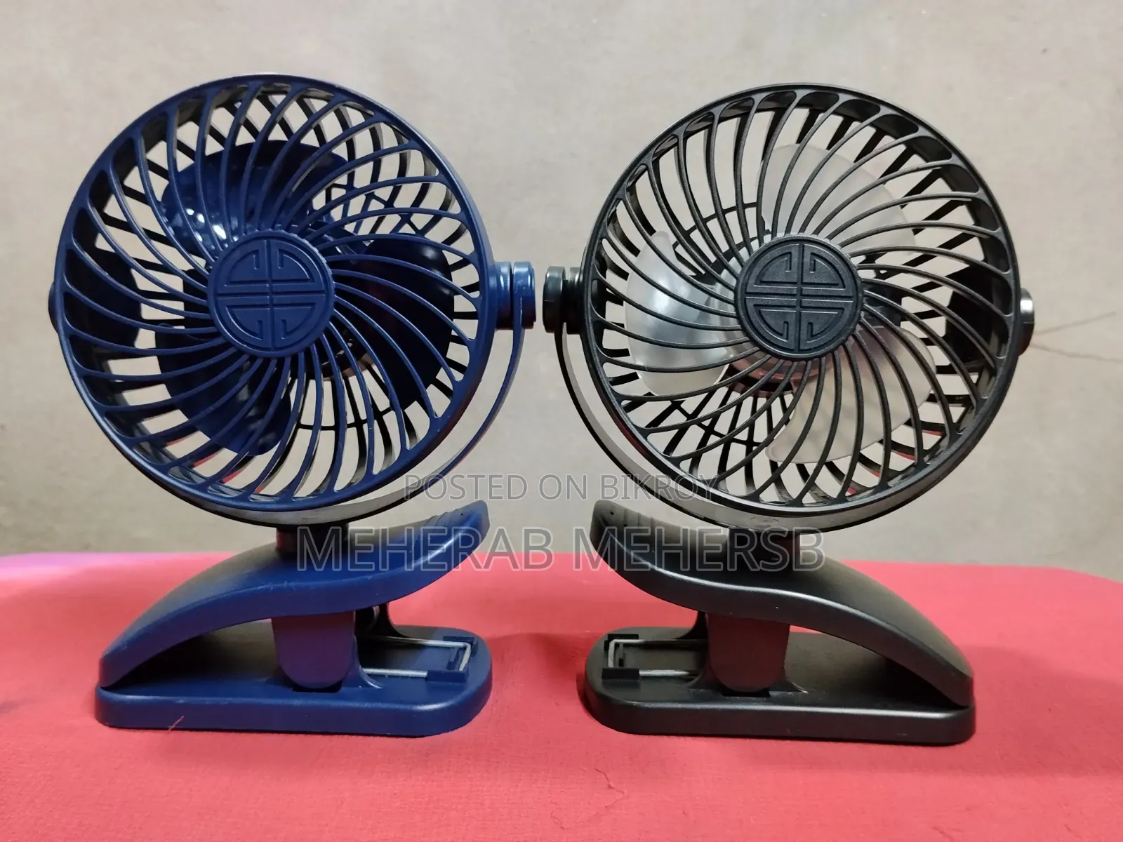 P8 USB Small Handheld Rechargeable Clip Fan