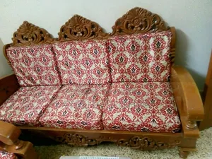 সেগুন কাঠের সোফা