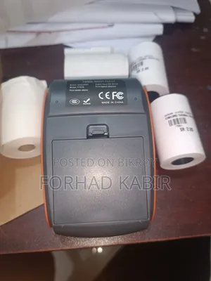 Portable Printer With 5 Extra Rolls