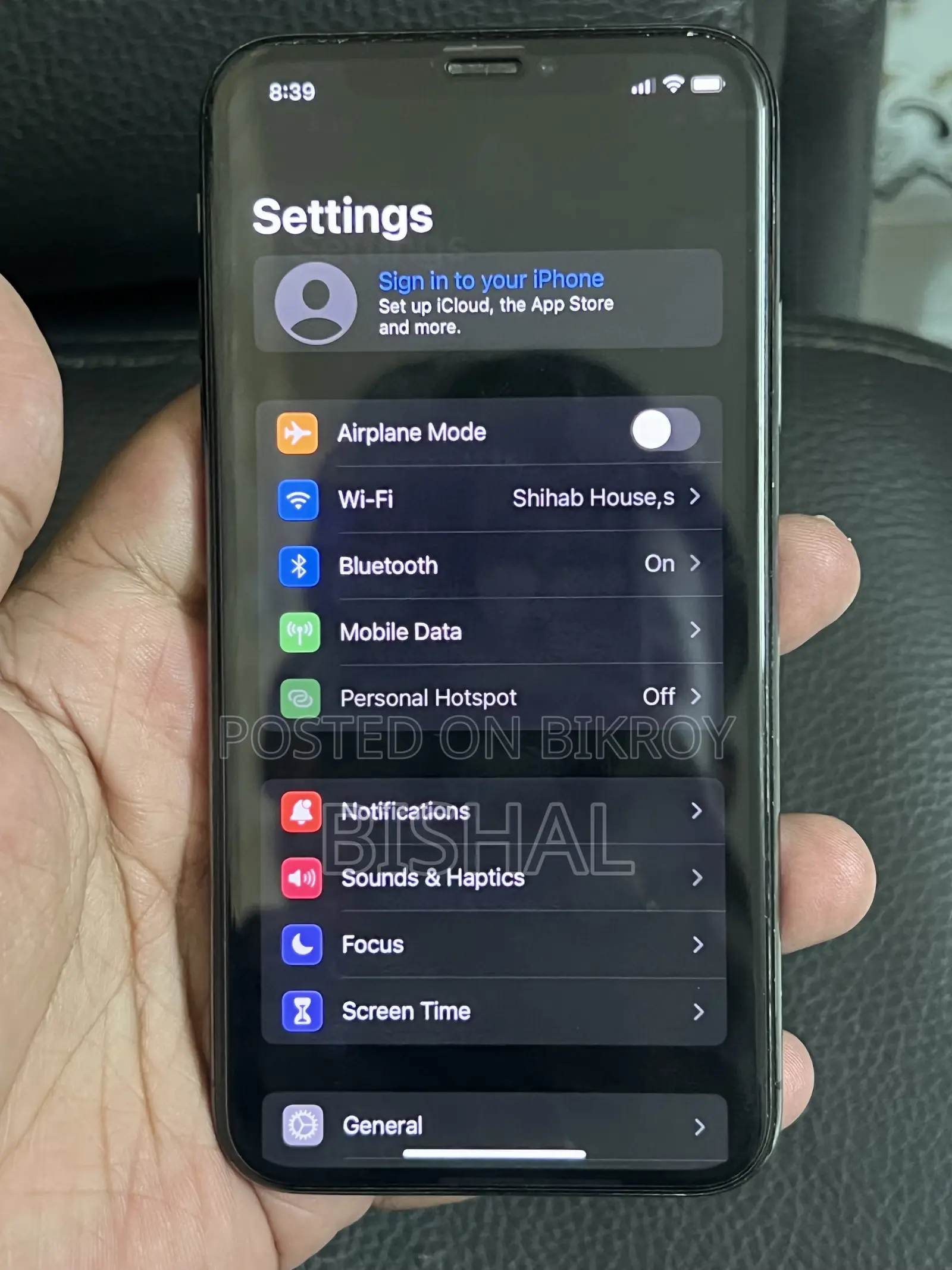 Apple iPhone X 64 GB Black