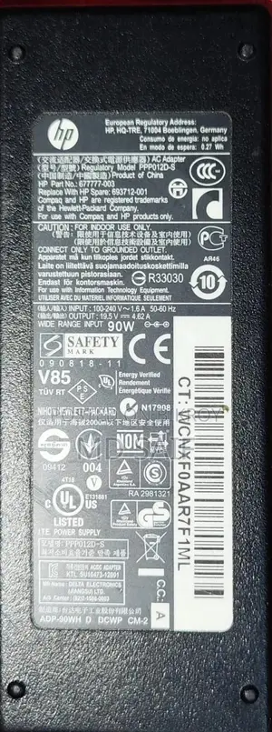 HP 90watt Charger Oficial