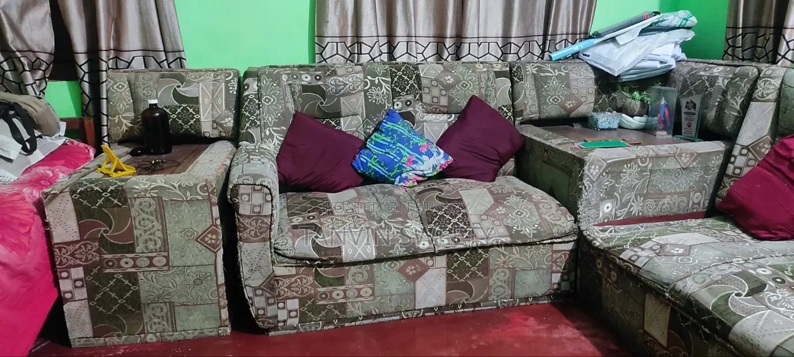 ৬ সিটের স্প্রিং ফোম সোফা