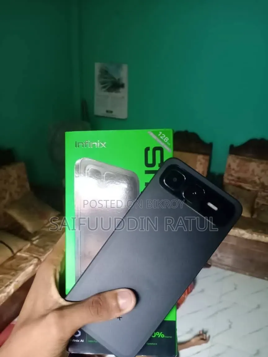 New Infinix Smart 10 Plus 128 GB Black