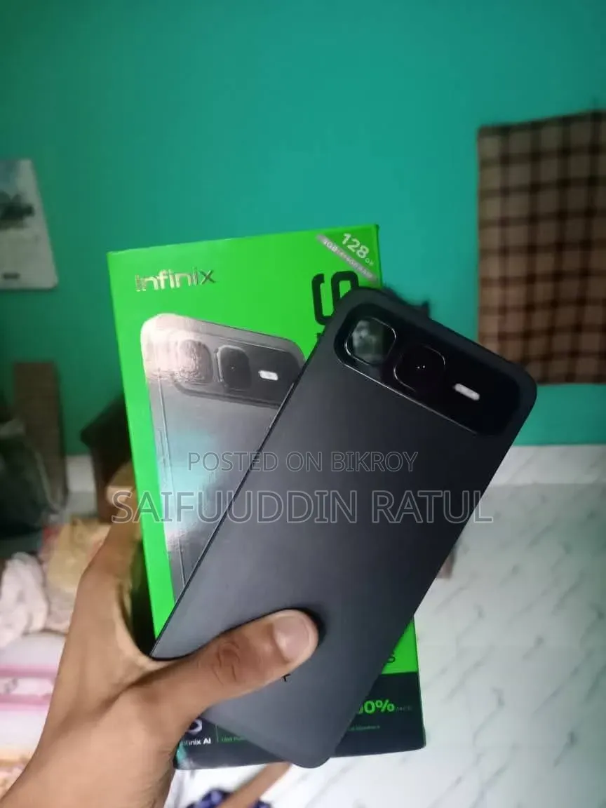 New Infinix Smart 10 Plus 128 GB Black