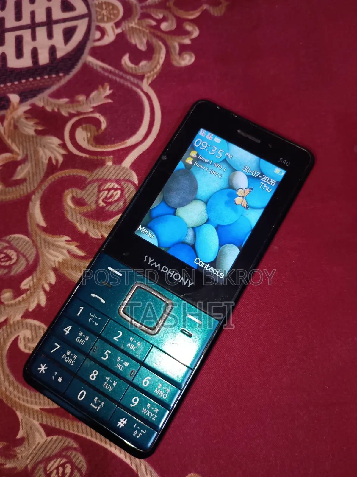 Symphony S40 নীল