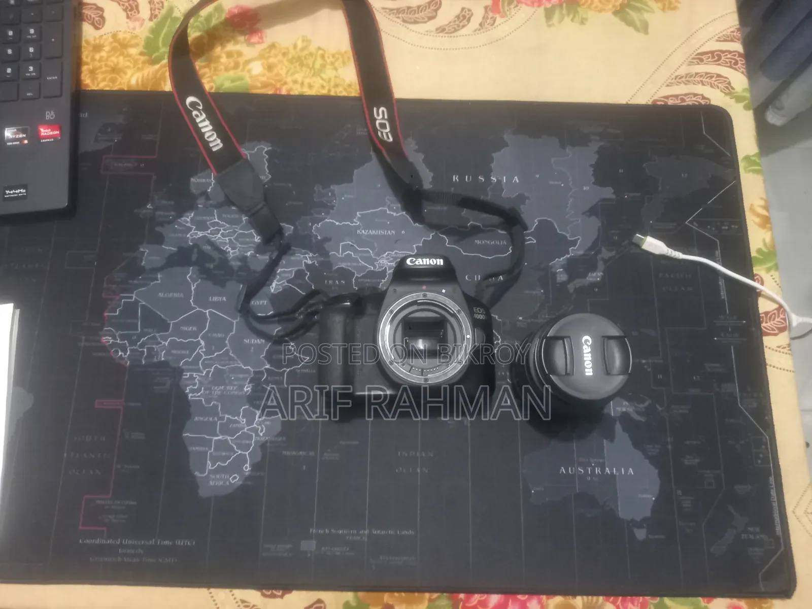 Canon 4000 D + 18-55 Mm Kit Lens