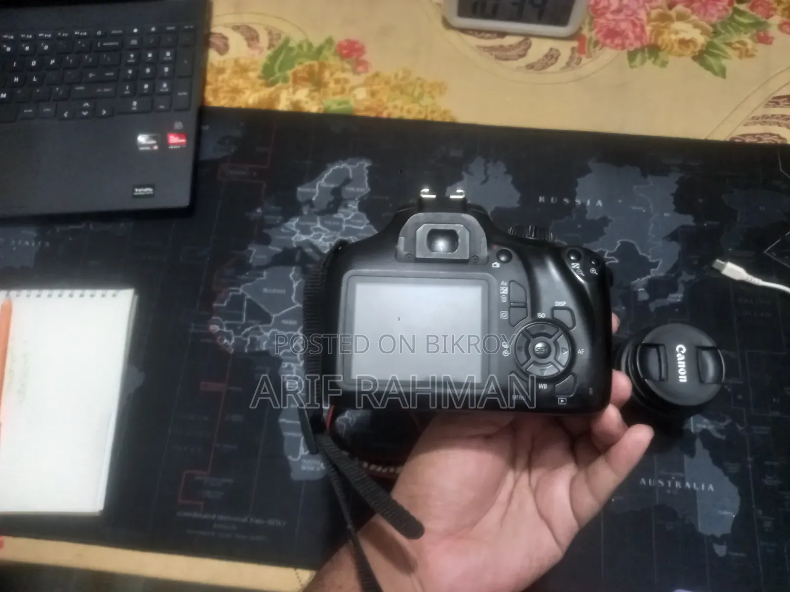 Canon 4000 D + 18-55 Mm Kit Lens