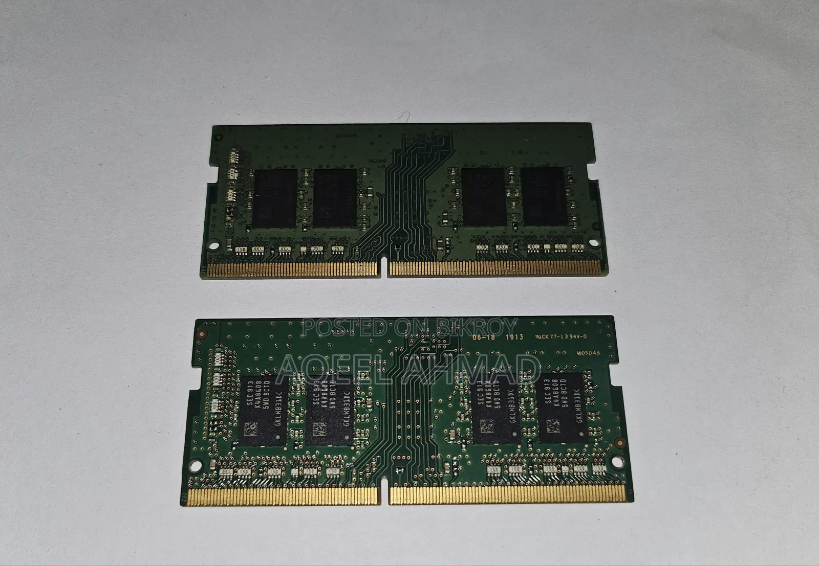 Samsung 8GB DDR4 2666MHz Laptop RAM (2×8GB = 16GB) – Genuine Samsung