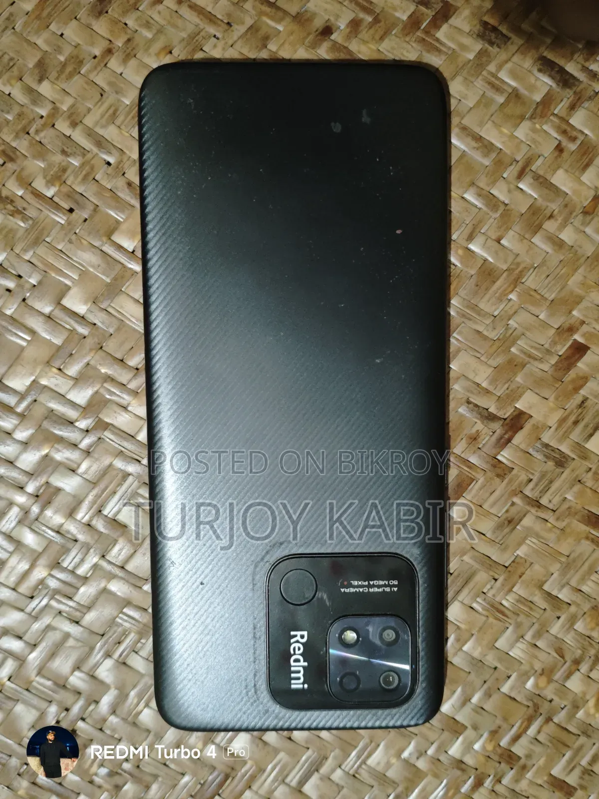 শাওমি রেডমি ১০সি ৬৪ জিবি কালো