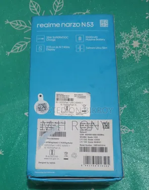 রিয়েলমি নারজো এন৫৩ ৬৪ জিবি গোল্ড