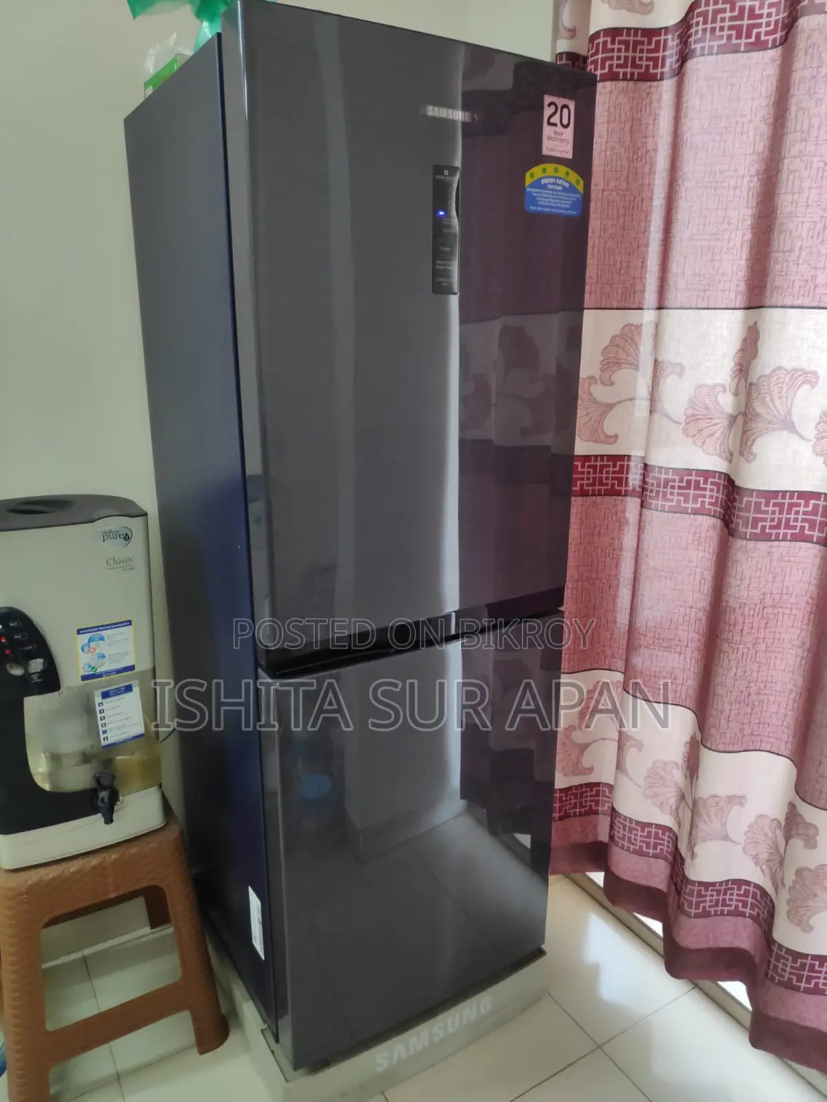 ফ্রিজ - স্যামসাং ২১৮ লিটার বটম মাউন্ট ফ্রিজার