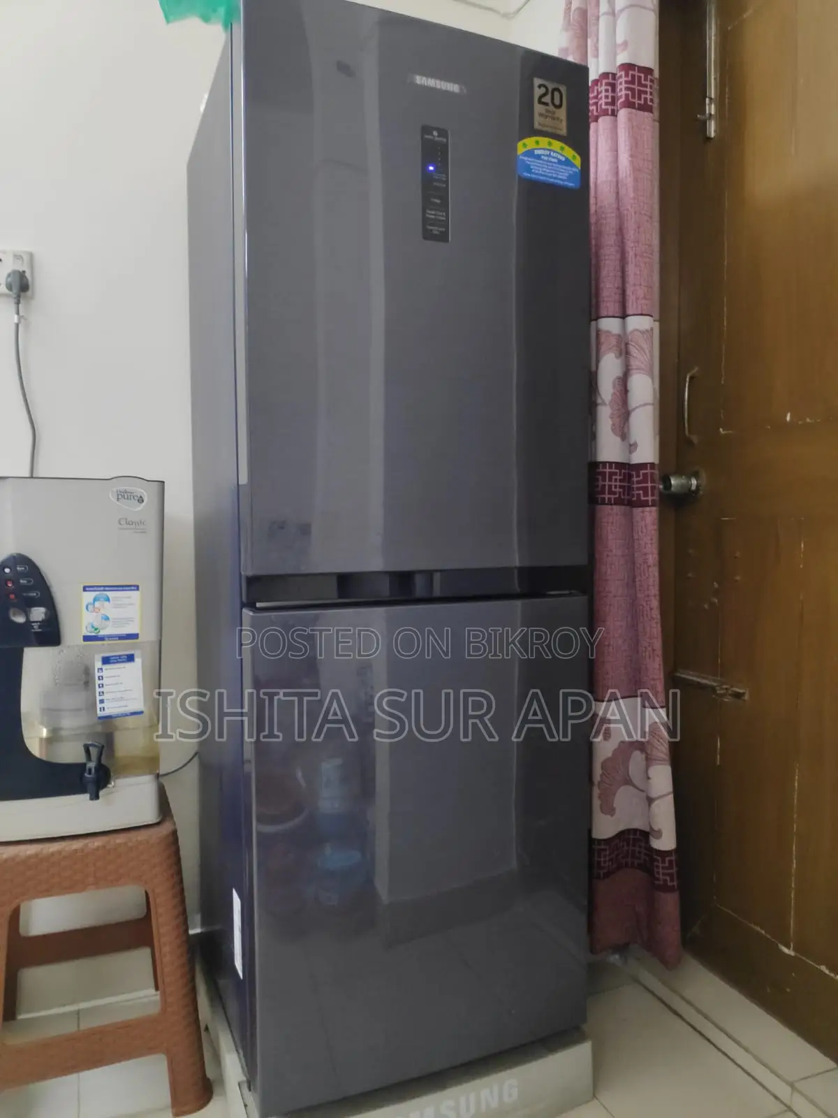 ফ্রিজ - স্যামসাং ২১৮ লিটার বটম মাউন্ট ফ্রিজার