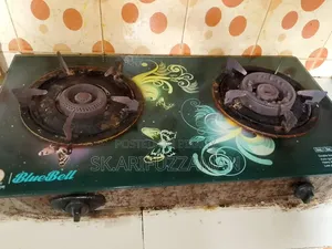 RFL BlueBell Double Burner Glass Top Gas Stove For Sale