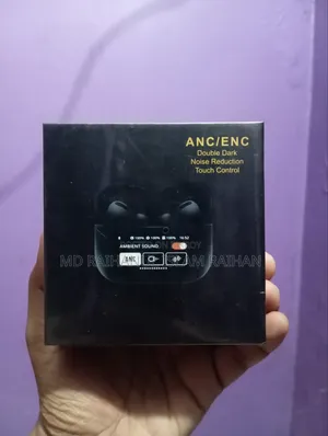 A9 Pro স্মার্ট টাচ স্ক্রিন ওয়্যারলেস এয়ারবাডস – একটিভ নয়েজ ক্যান্সেলেশন