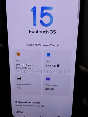 Vivo V27e 256 GB Black