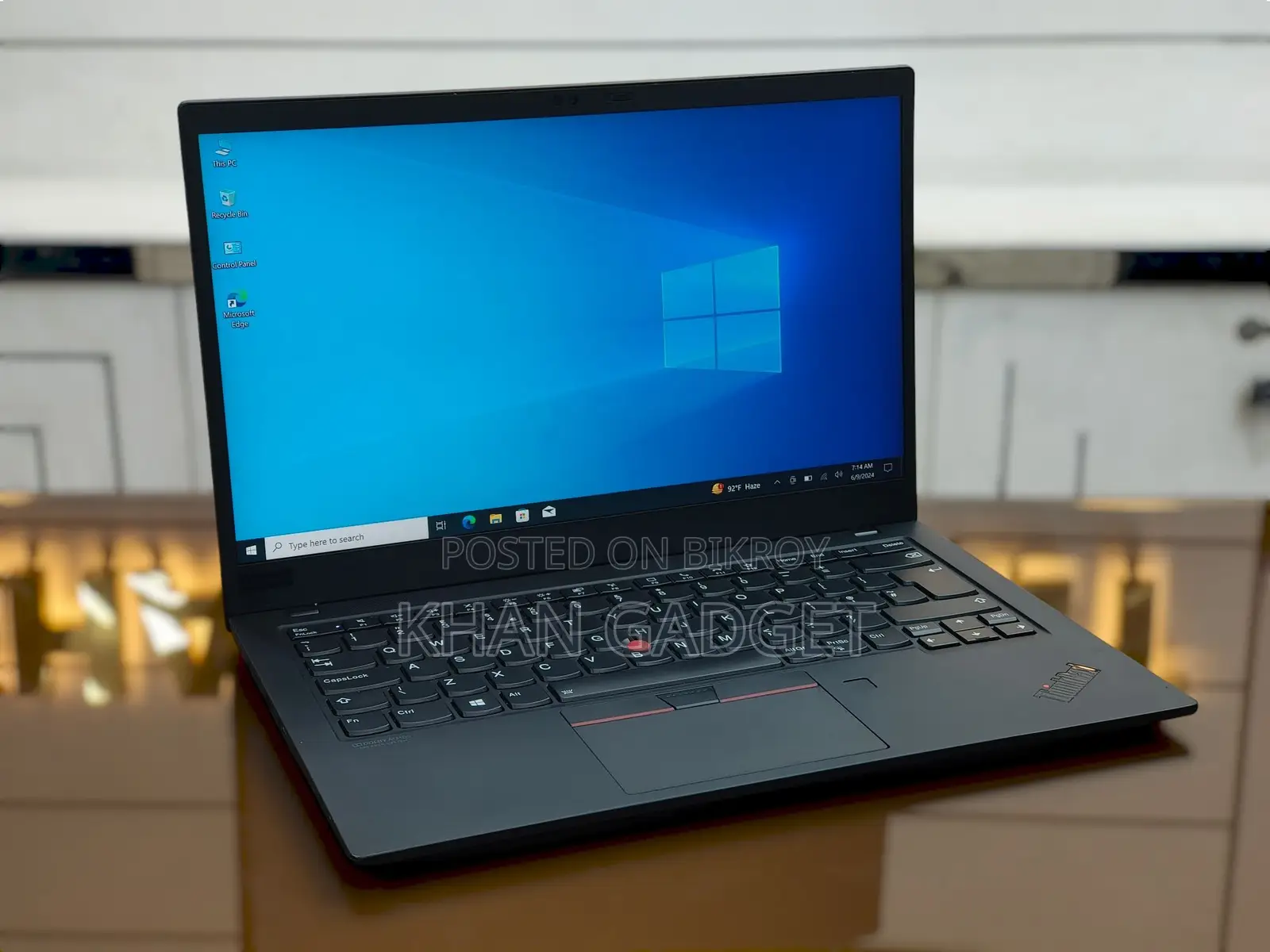 Laptop Lenovo ThinkPad X1 Carbon 8GB Intel Core I5 SSD 256GB