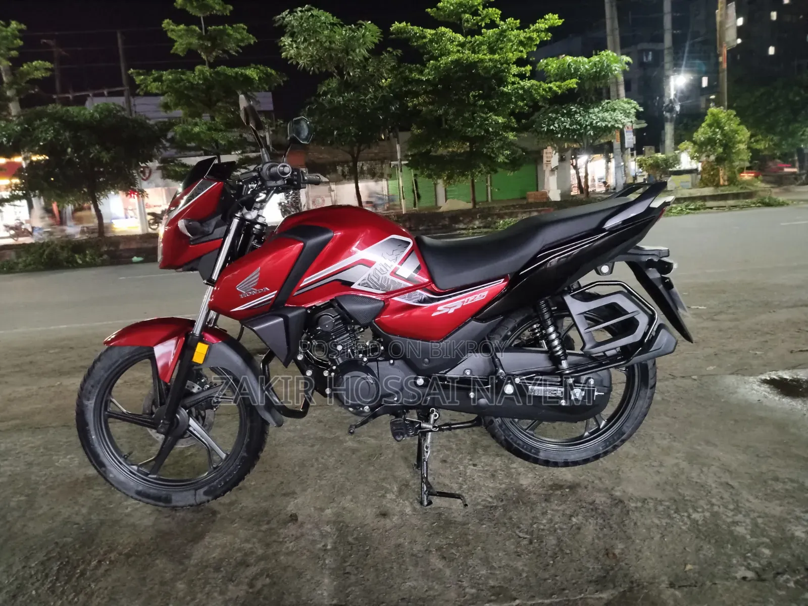 Honda SP 125 2026 Red