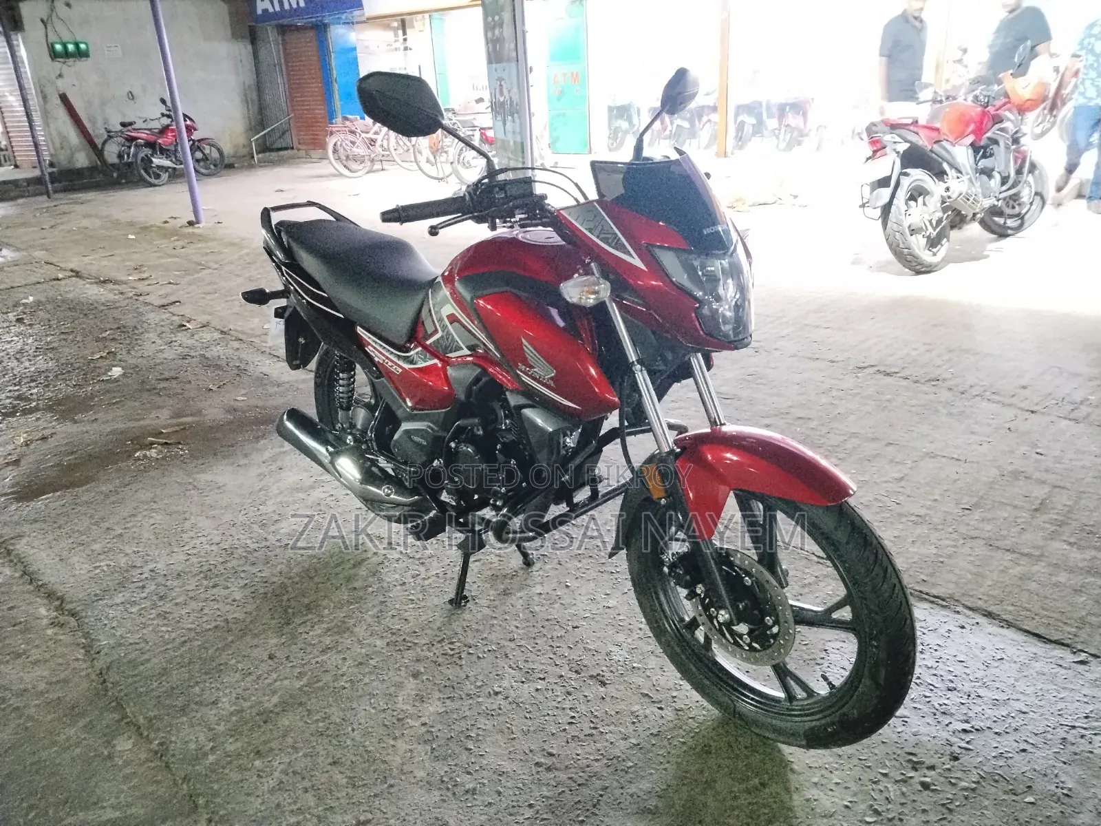 Honda SP 125 2026 Red