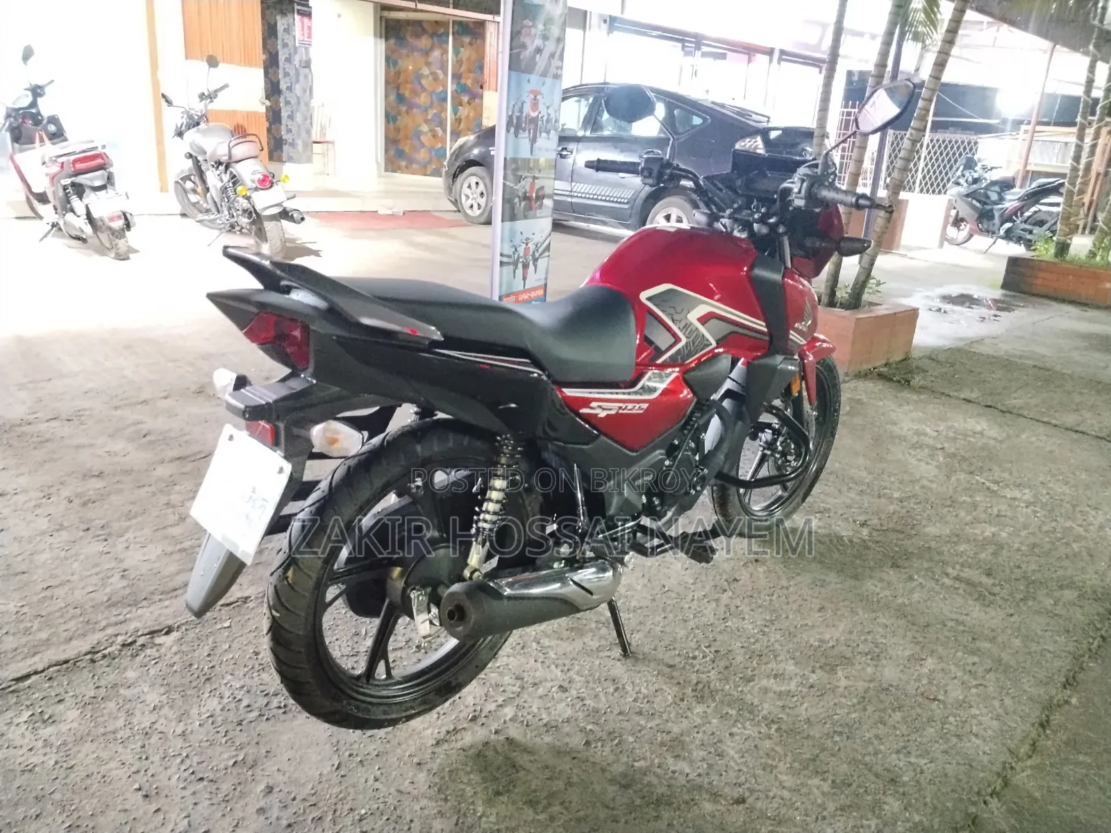 Honda SP 125 2026 Red