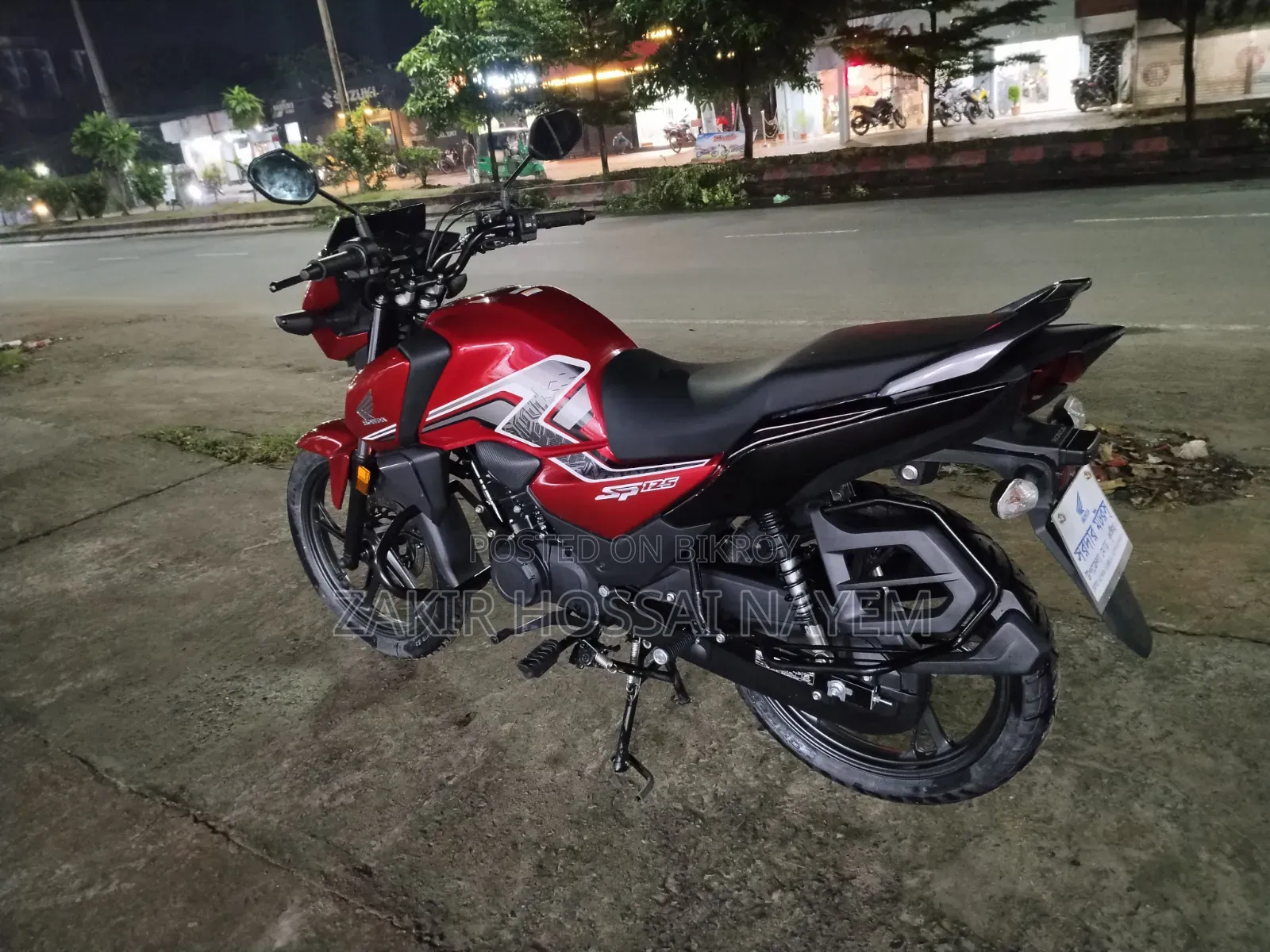 Honda SP 125 2026 Red
