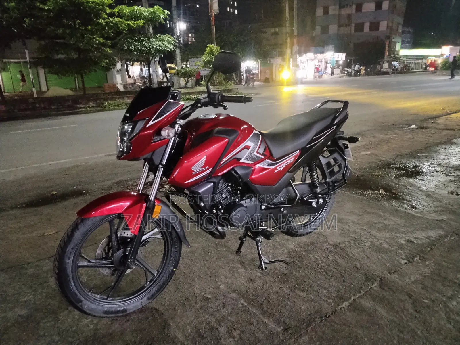 Honda SP 125 2026 Red