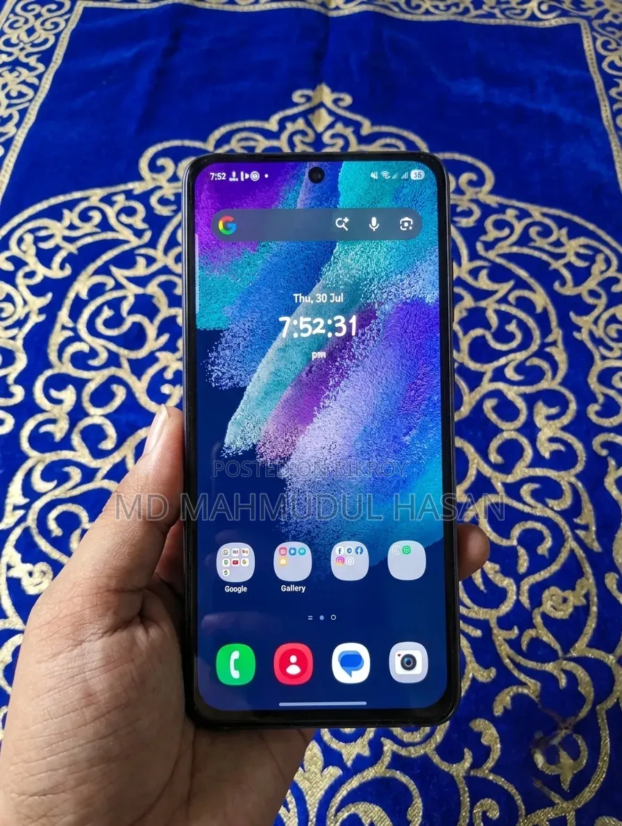 স্যামসাং গ্যালাক্সি এস২১ এফই ৫জি ১২৮ জিবি ব্ল্যাক