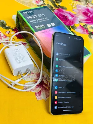 ইনফিনিক্স হট ৬০আই ১২৮ জিবি সিলভার