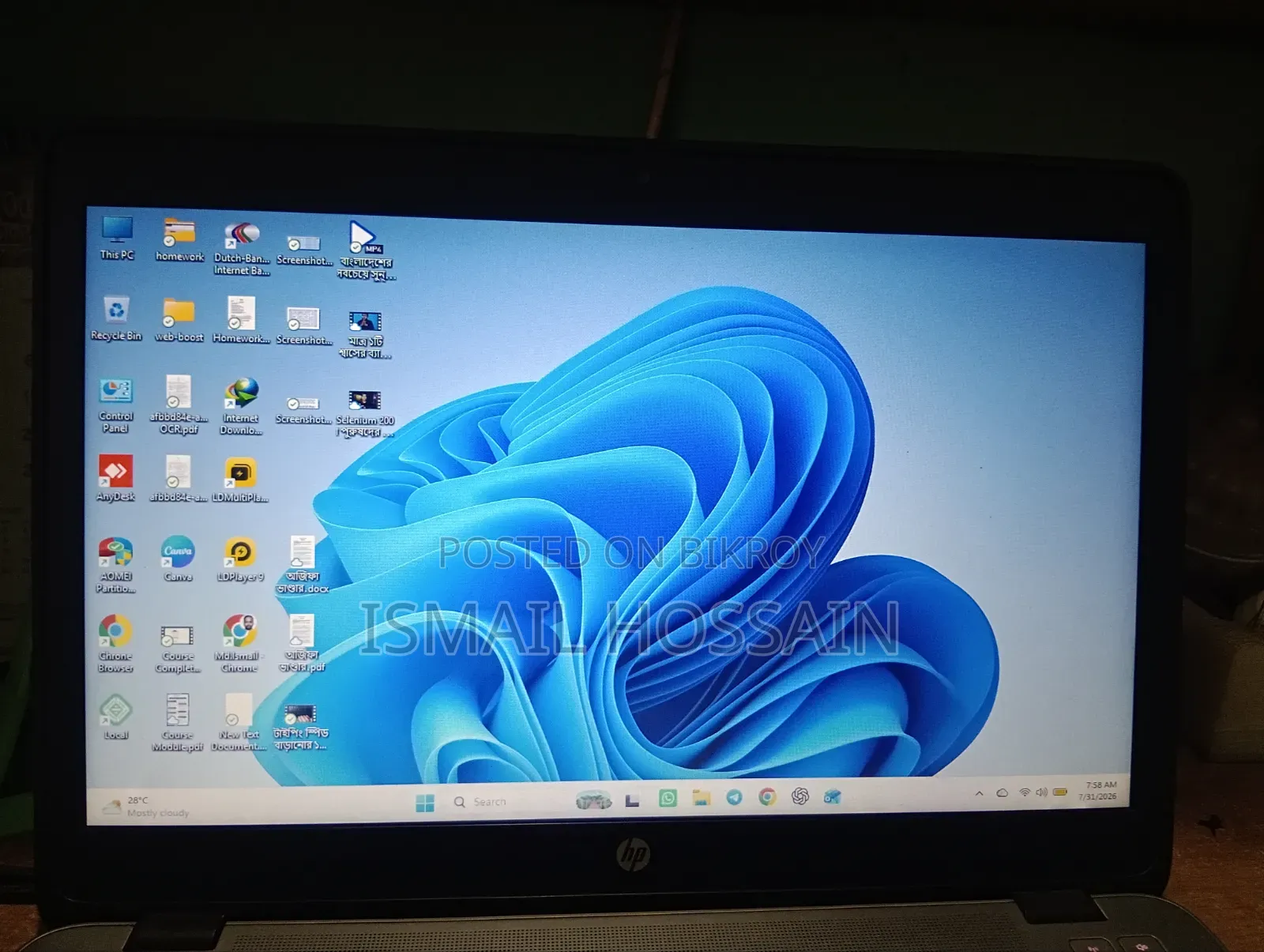 Laptop HP EliteBook 840 G2 8GB Intel Core I5 HDD+SSD 500GB