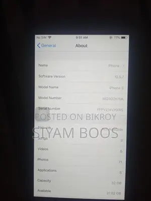 Apple iPhone 6 32 GB Silver