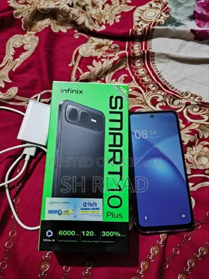 Infinix Smart 10 Plus 128 GB Blue