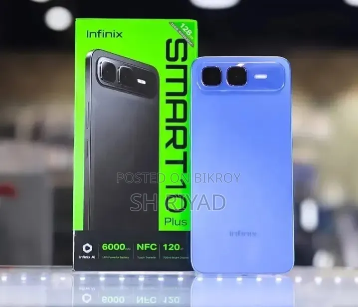 Infinix Smart 10 Plus 128 GB Blue