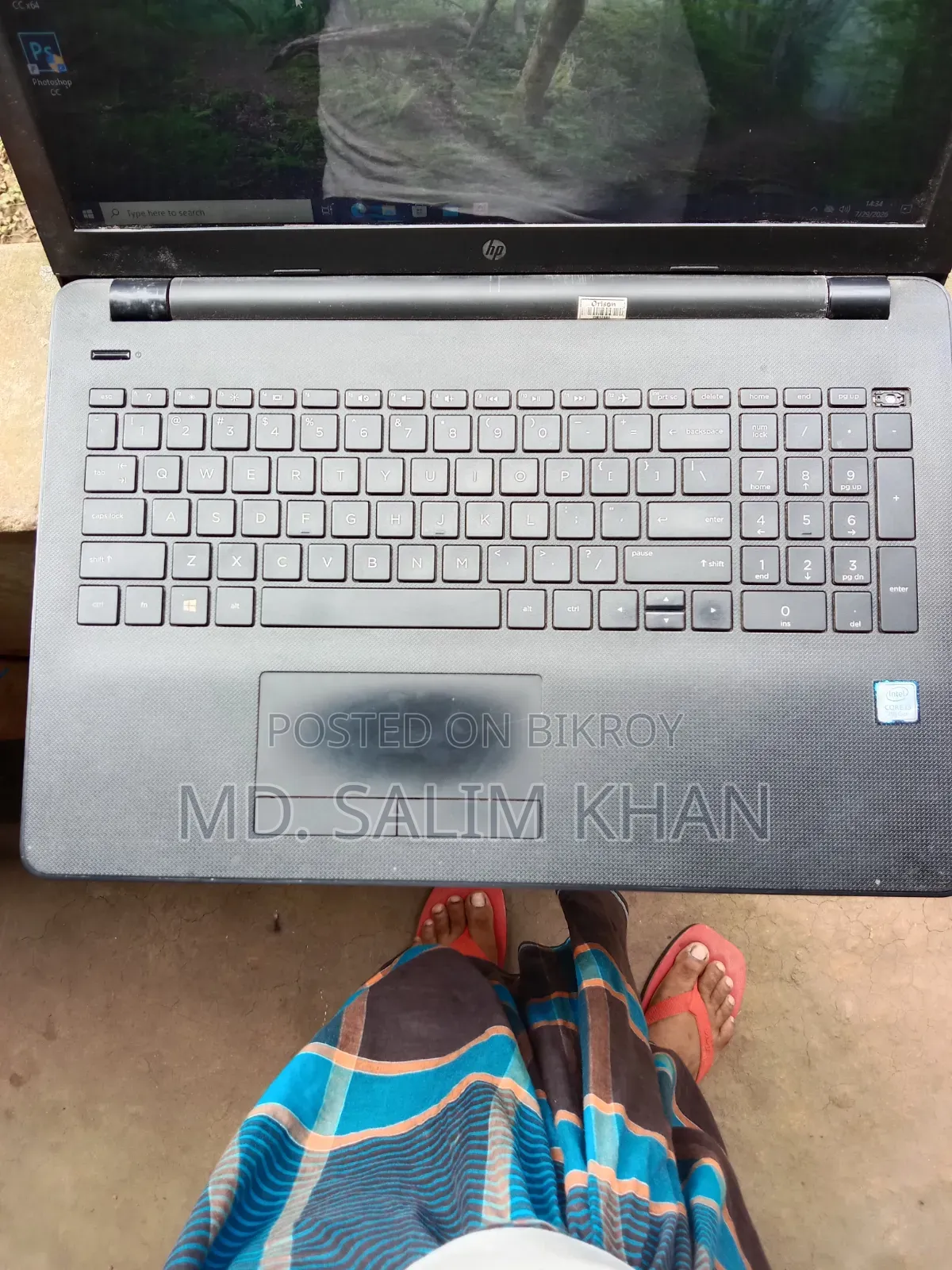 Laptop HP 15 8GB Intel Core i3 SSD 256GB