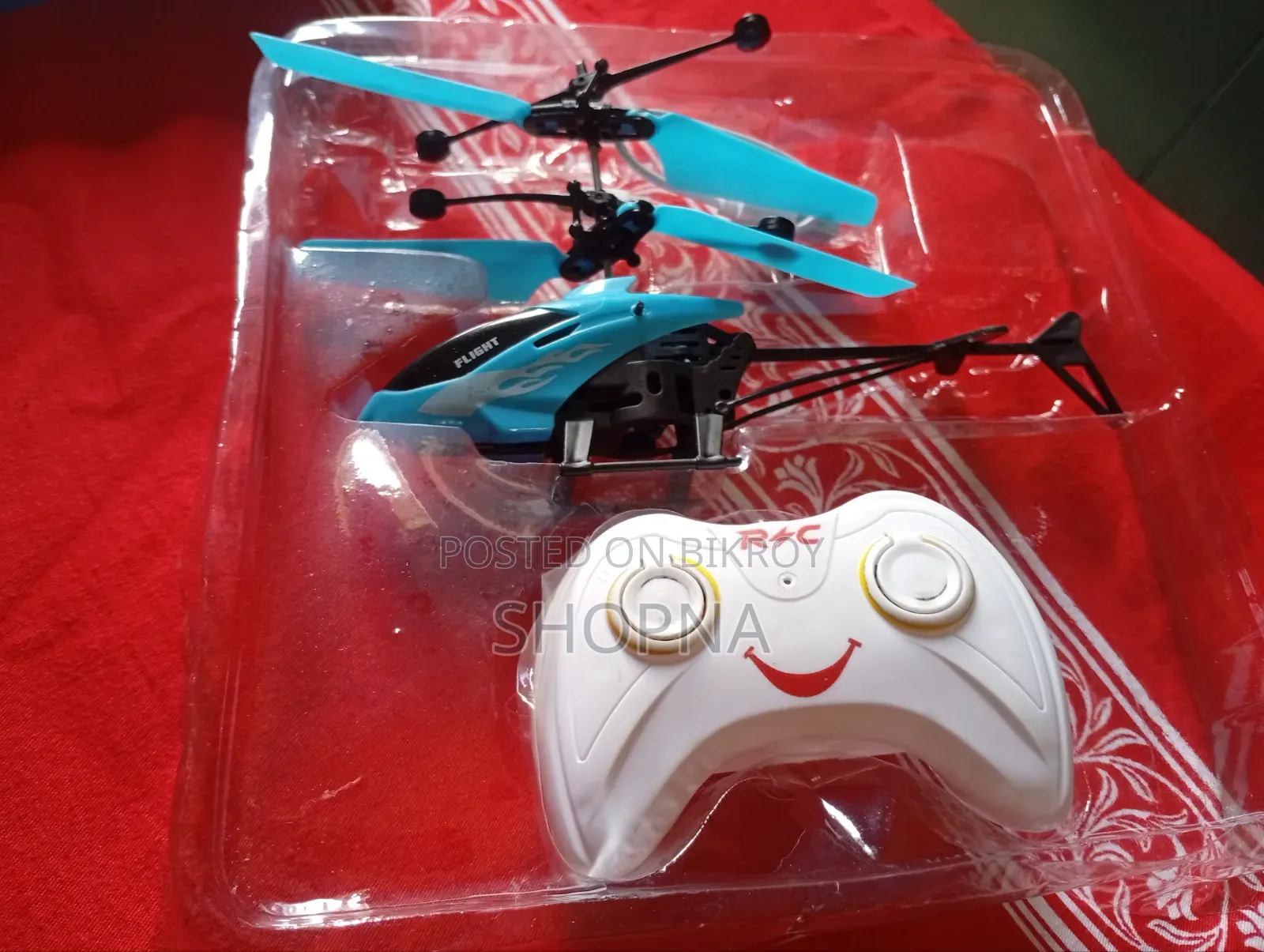 Remote Control + Sensor Helicopter