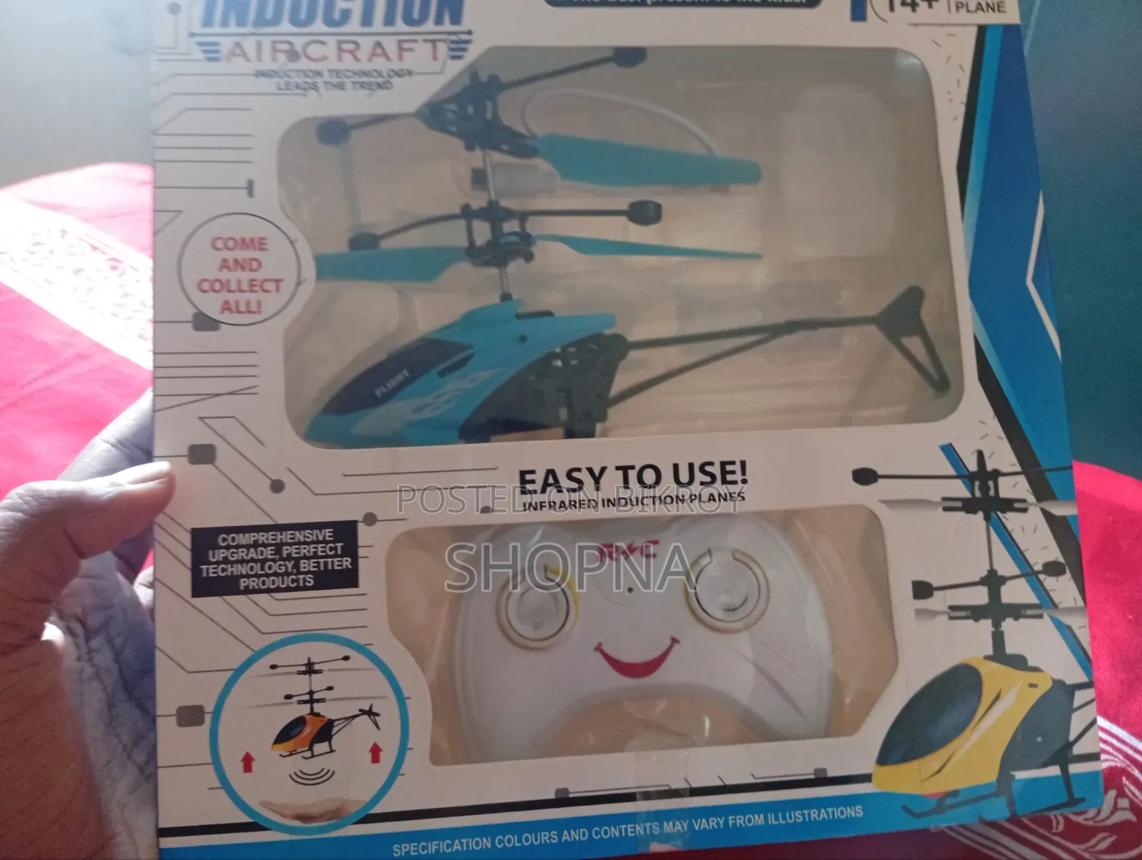 Remote Control + Sensor Helicopter