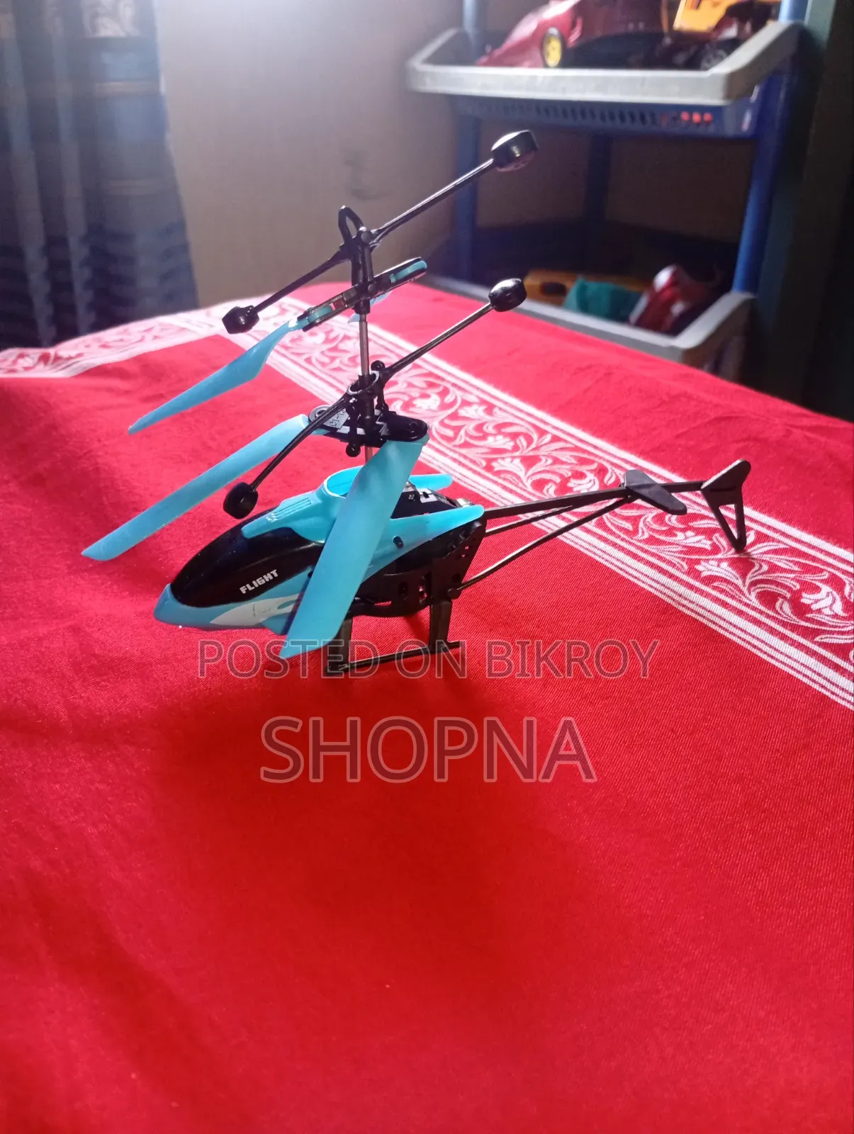 Remote Control + Sensor Helicopter
