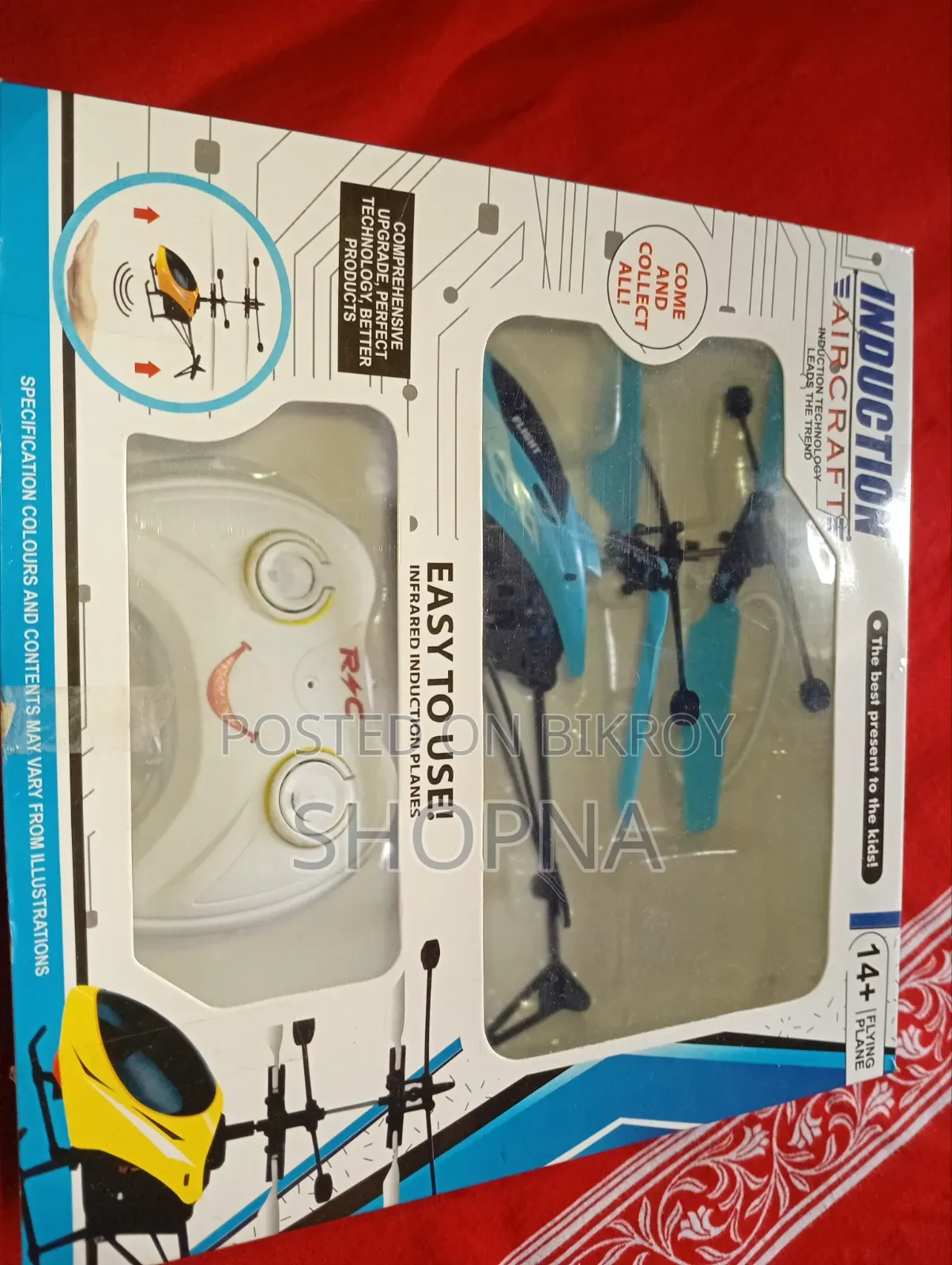 Remote Control + Sensor Helicopter