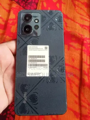শাওমি রেডমি নোট ১২ ১২৮ জিবি কালো
