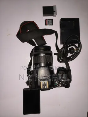 Canon 250d With 18-55mm Kit Lens DSLR Camera