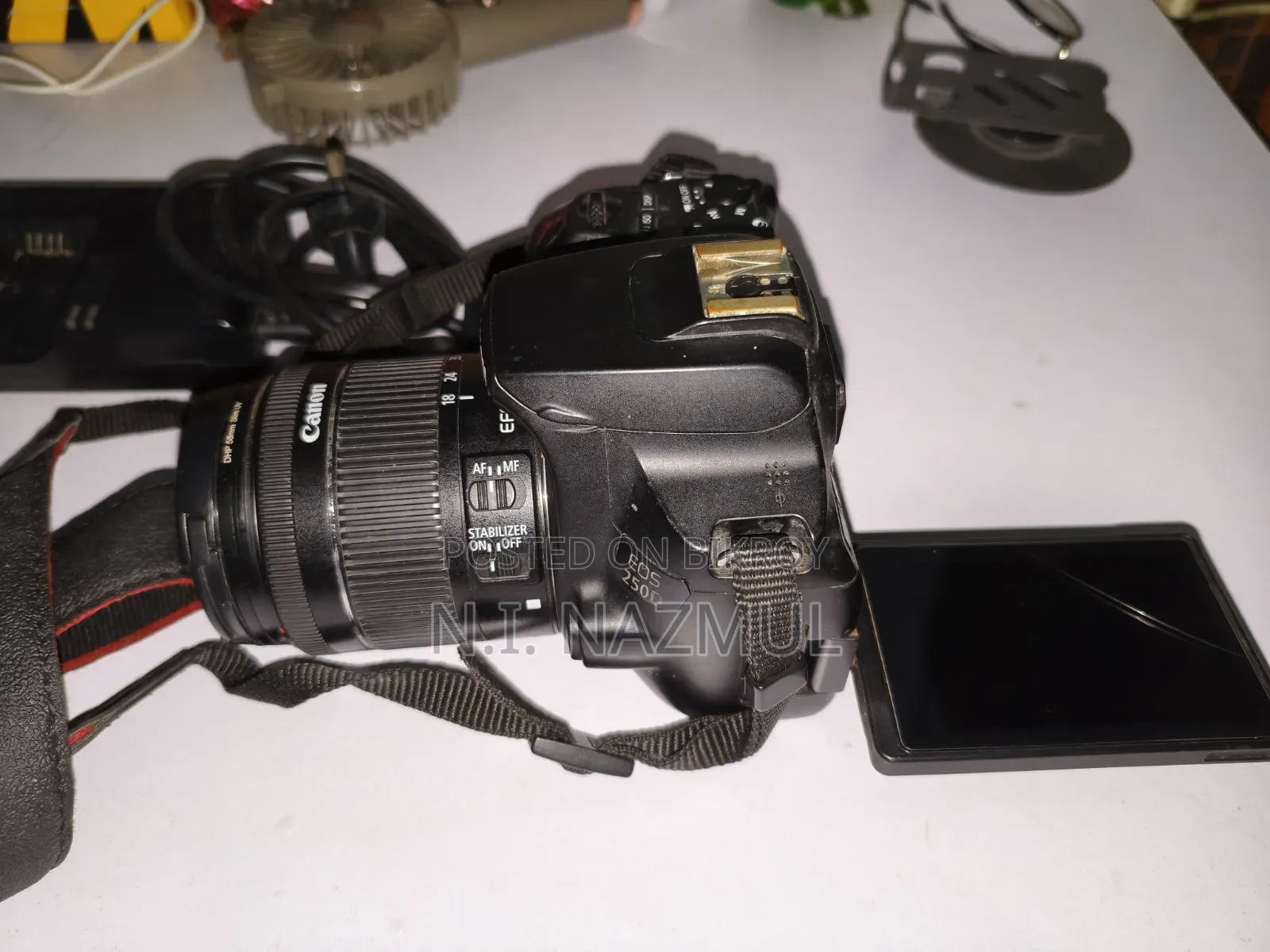 Canon 250d With 18-55mm Kit Lens DSLR Camera