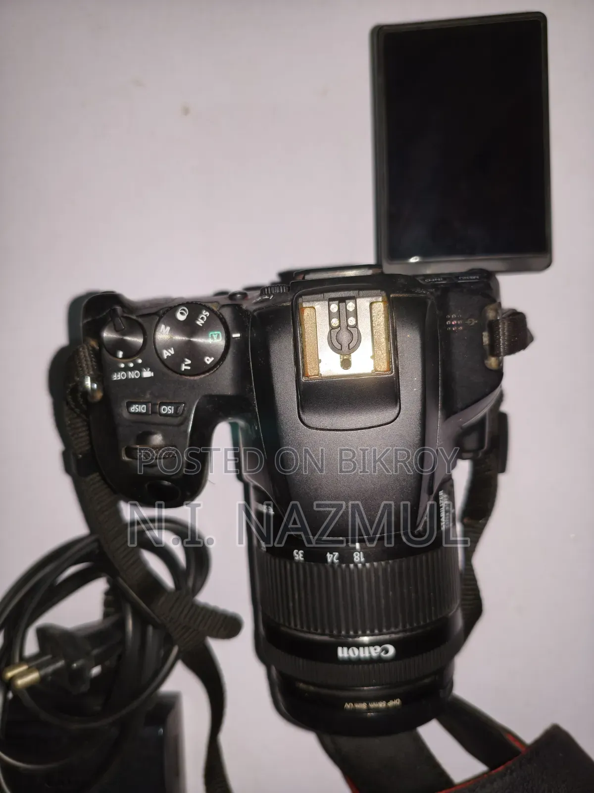 Canon 250d With 18-55mm Kit Lens DSLR Camera