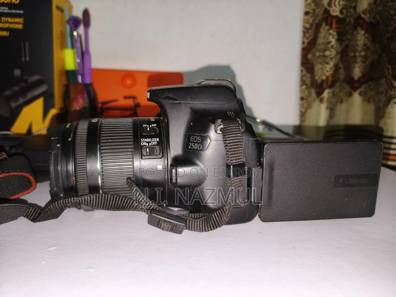 Canon 250d With 18-55mm Kit Lens DSLR Camera